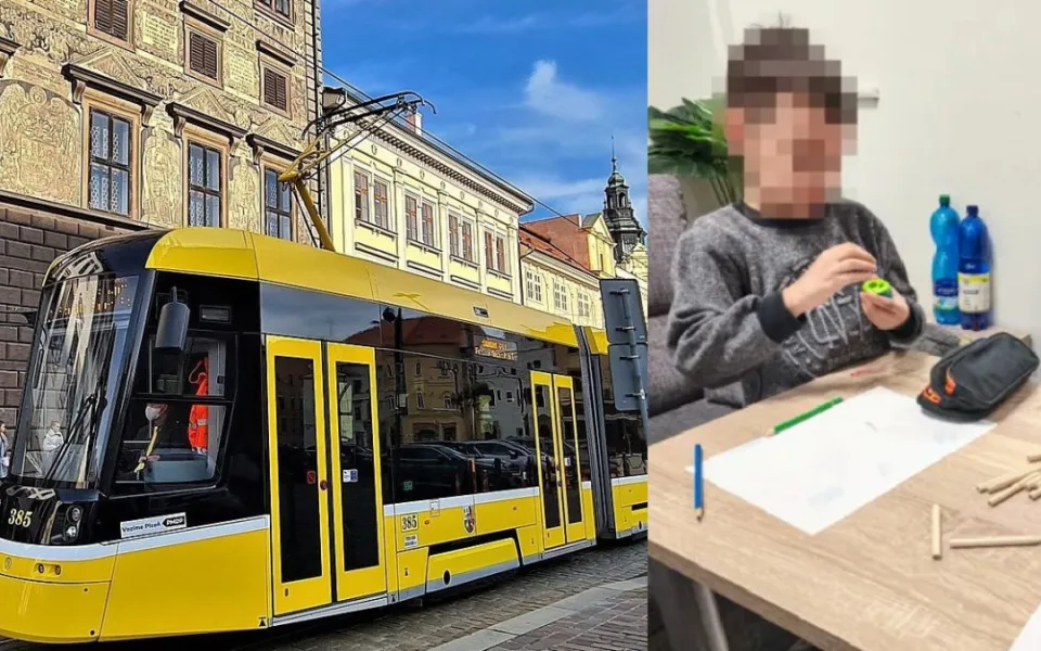 Chlapeček usnul v tramvaji, přejel zastávku a ocitl se v naprosto neznámé čtvrti na opačné straně města