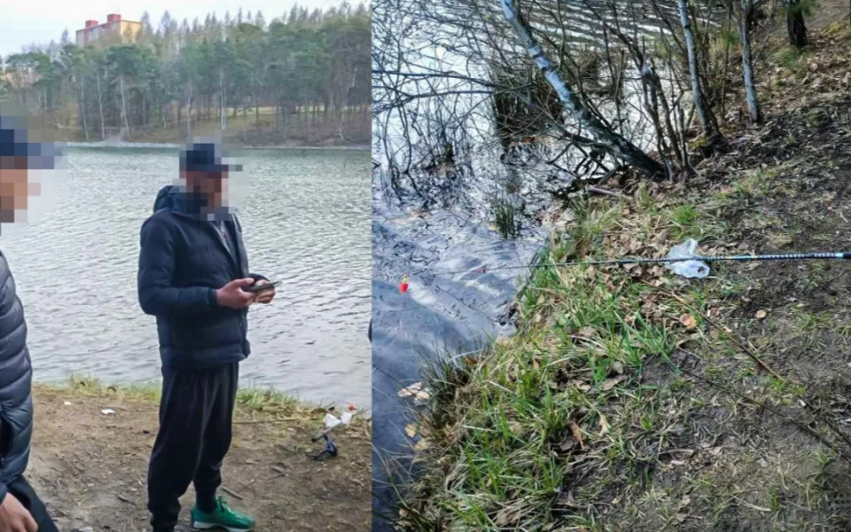 Cizinci si našli novou zálibu. Ve skupinkách se věnují zakázanému rybolovu v chovných rybnících