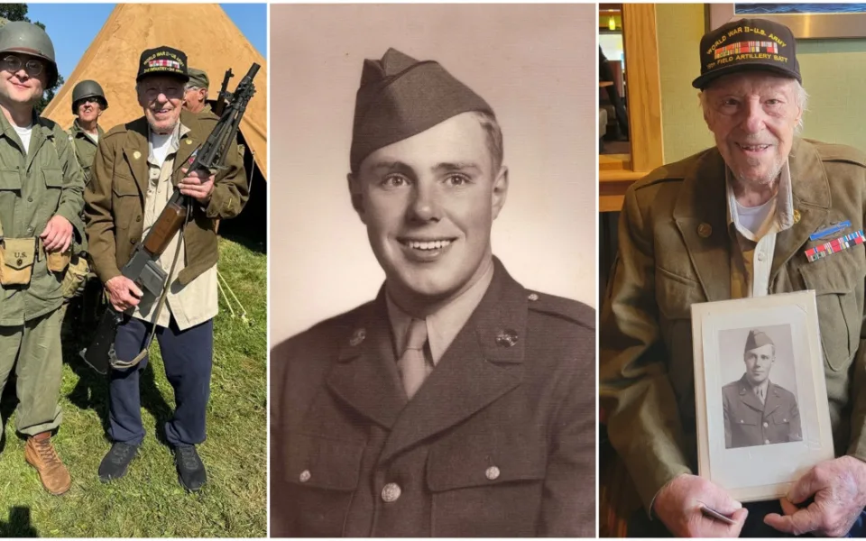 Poprvé od konce války se do Evropy podává americký veterán Harry Humason (99), účastní se plzeňských oslav