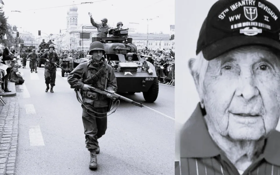 Ve věku 99 let zemřel americký veterán Marion Robert Shipe, účastník osvobození Československa