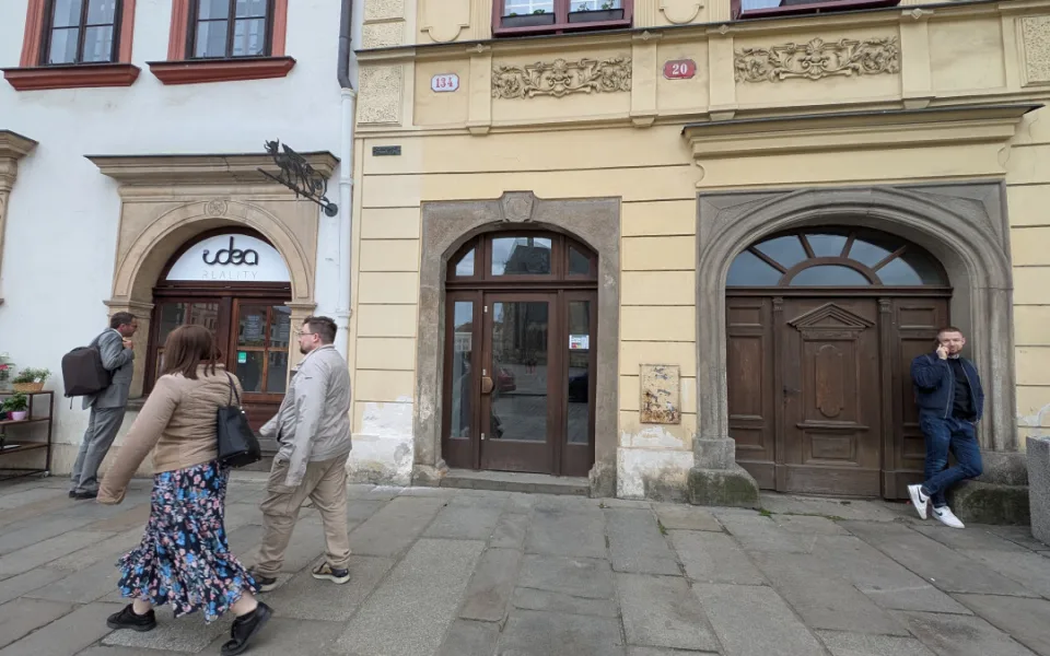 Prostory jsou teď prázdné