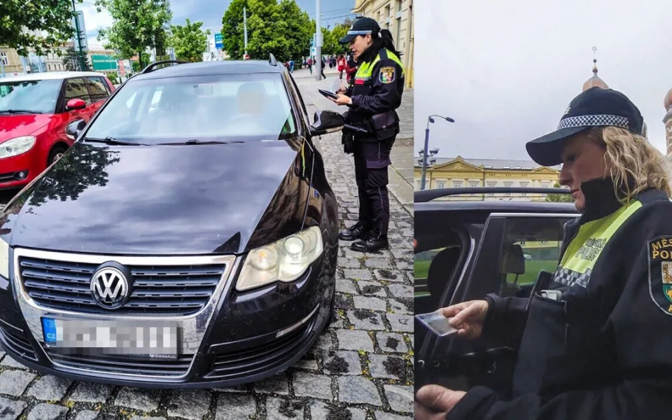 Policie řidič doklady