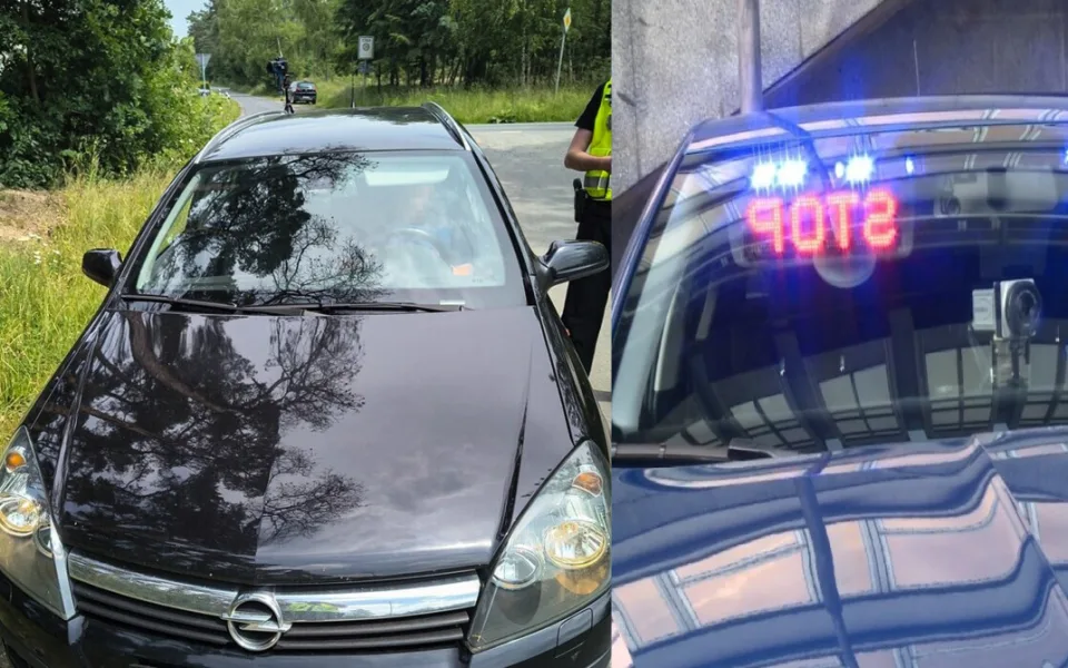 Tento závodník měl na tachometru rychlost 120 km/h na padesátce