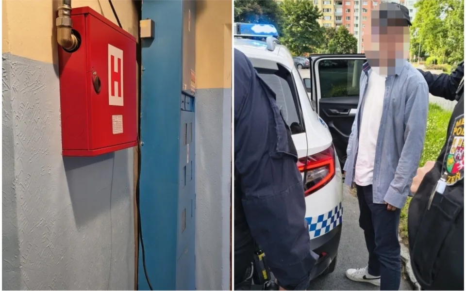 Obyvatelům bytovky došla trpělivost s drzým mužem, skončil v rukou policie