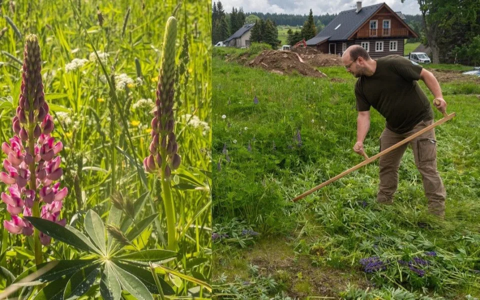 Invazivní lupina zamořuje Šumavu. Do její likvidace se musí zapojit obce i vlastníci pozemků