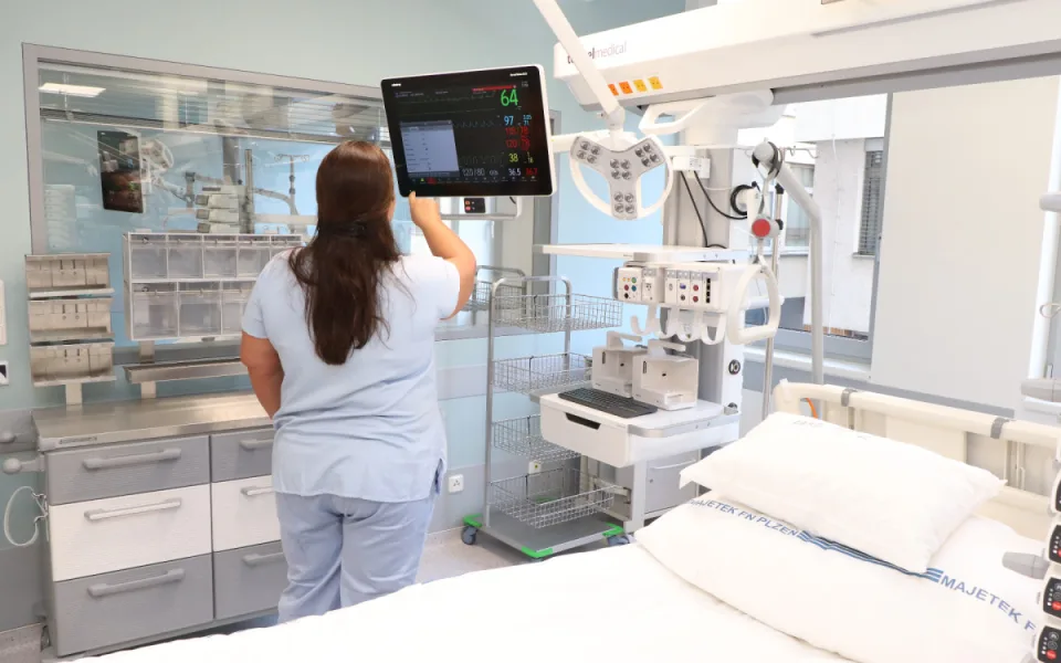 Fakultní nemocnice Plzeň dvojnásobila za 180 milionů počet lůžek kardiologie