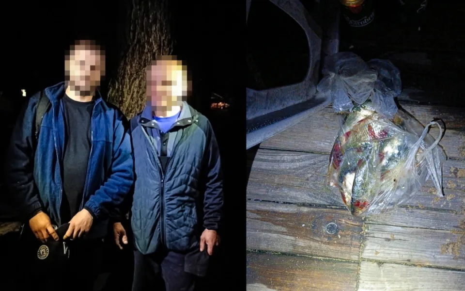 Cizinci pytlačili v noci u rybníka. Tvrdili, že jen relaxují s pivem na lehátkách a k prutům se neznali