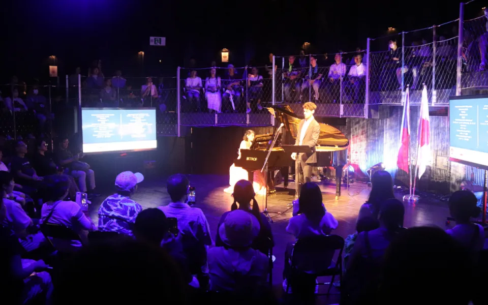 Koncert v Českém národním pavilonu na EXPO