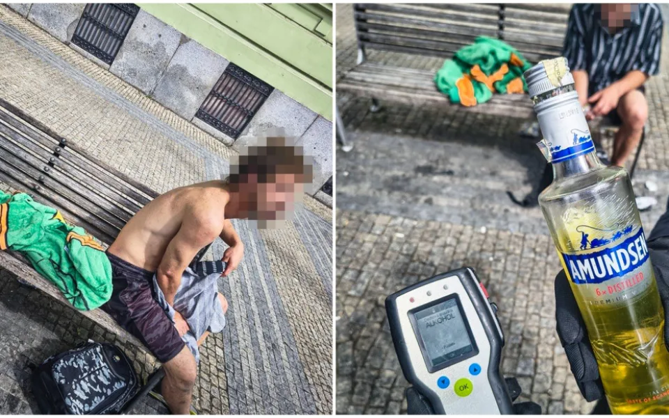V té lahvi od vodky je melounová šťáva, snažil se muž marně obalamutit strážníky