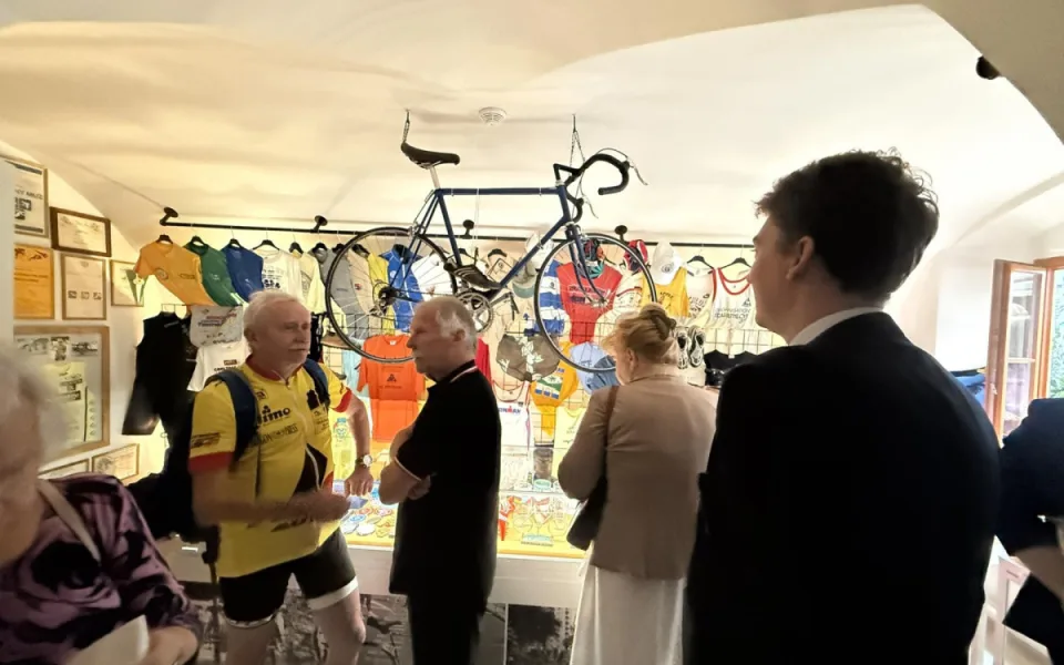 Jediné Triatlonové muzeum na světě je v Plzni, má i trenýrky slavného sportovce