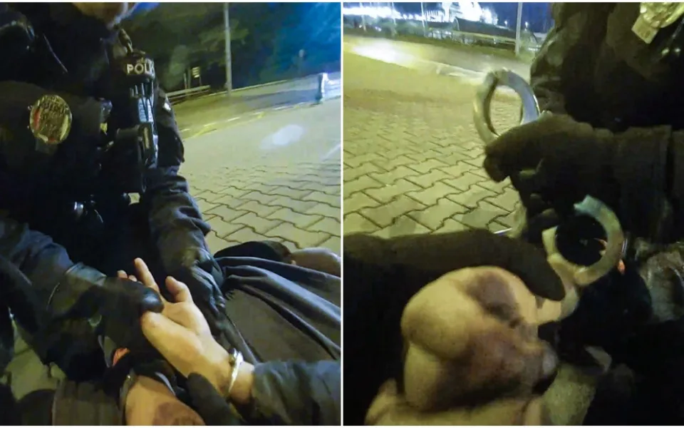 Nepříliš voňavý ochmelka dělal ostudu u Lidlu. Na truc si sedl na zem a odmítal odejít