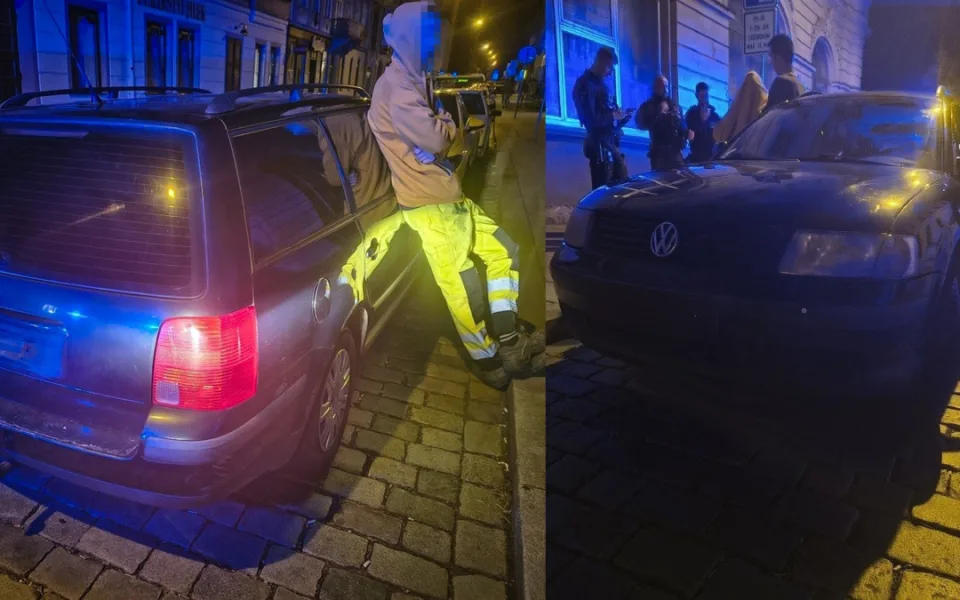 Auto bez značek ujíždělo v protisměru. Policisty řidič šokoval kuriózním vysvětlením