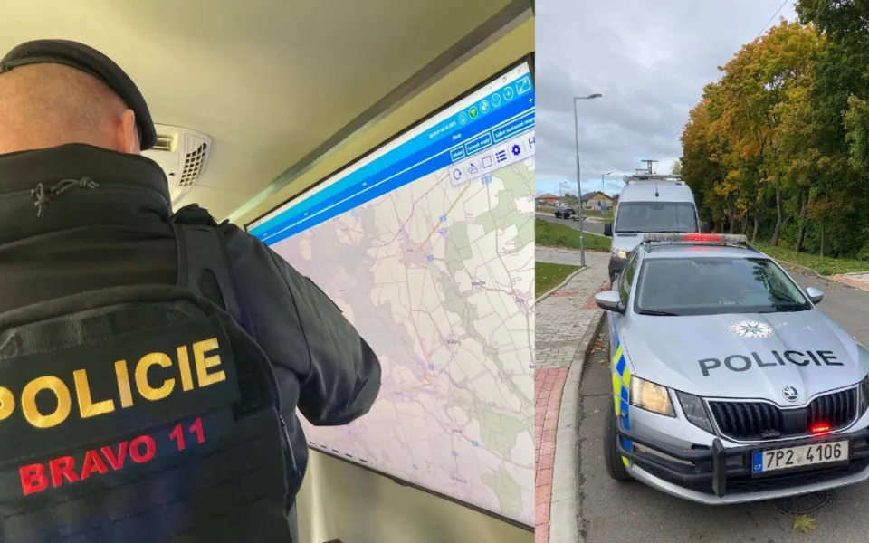 Policie pátrala po studentovi ze země i ze vzduchu