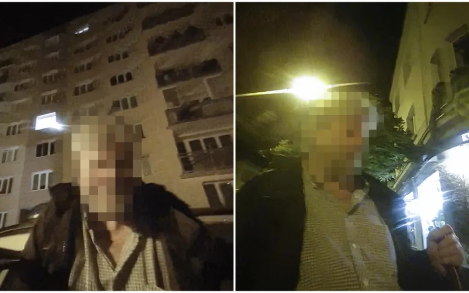 Slepému muži se vybila navigace, zůstal zmatený upřed ulic nočního města