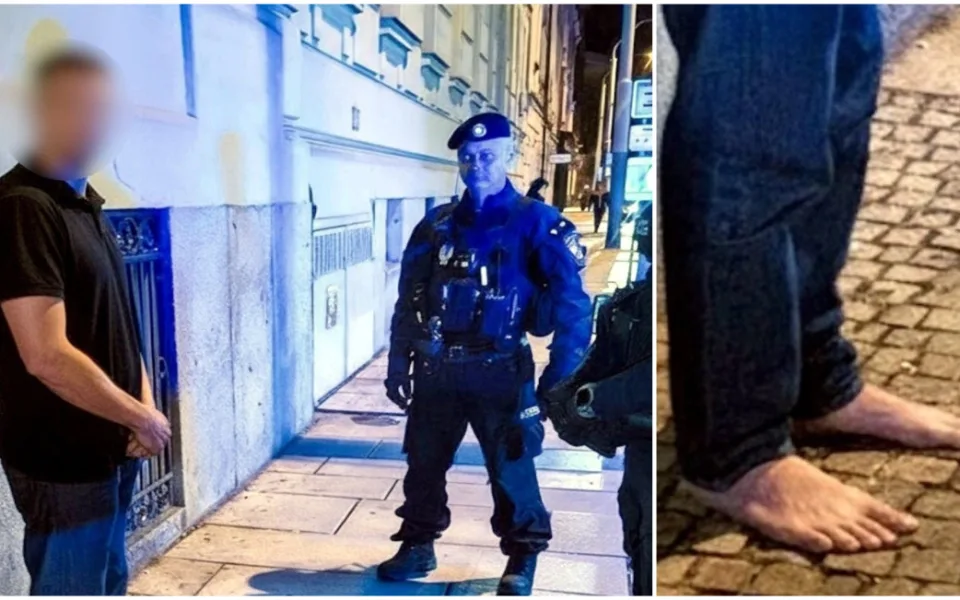 Drogy vyzuly muže z bot. Na ulici pak máchal rukama a lezl do silnice