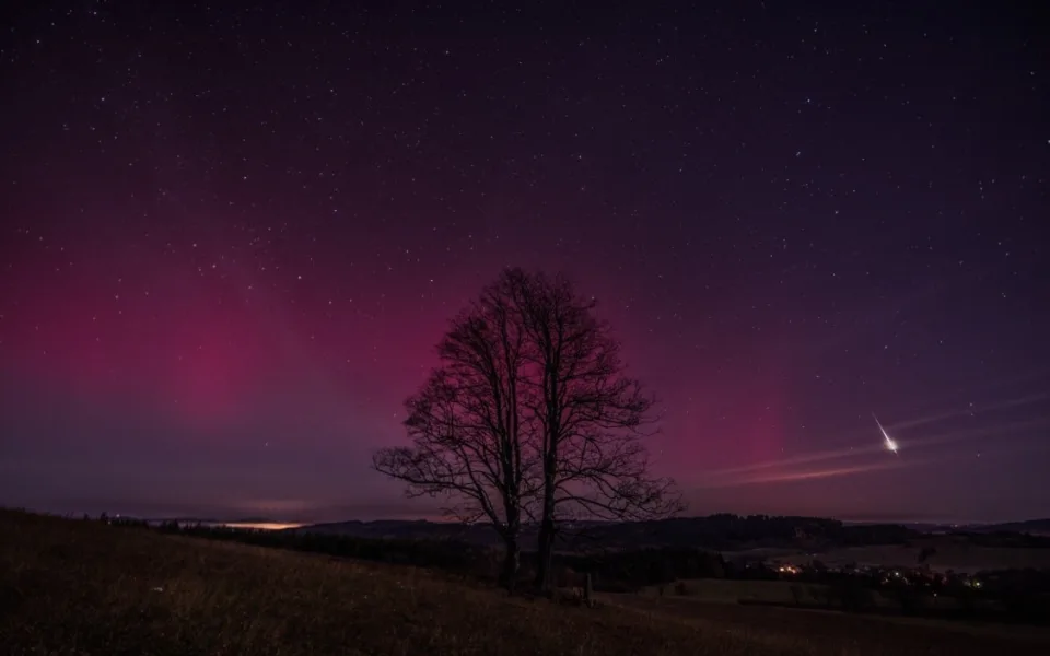 snímek Vladislava Hosnedla z Meteostanice Chotěšov