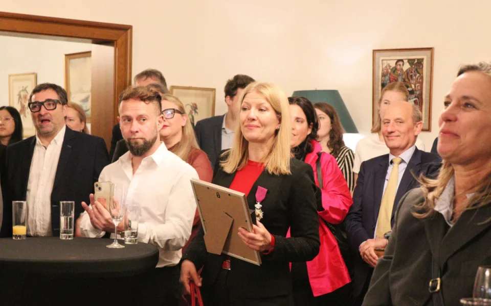 Plzeňská pedagožka obdržela nejvyšší vyznamenání belgického krále