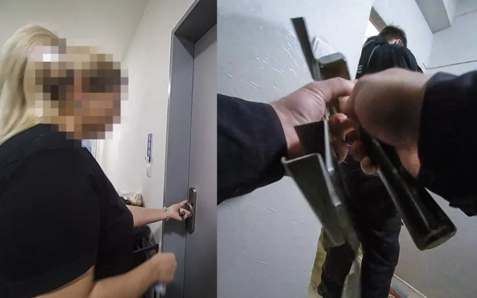 Dva případy zamčených dveří, které řešila městská policie v Plzni. Šlo o minuty