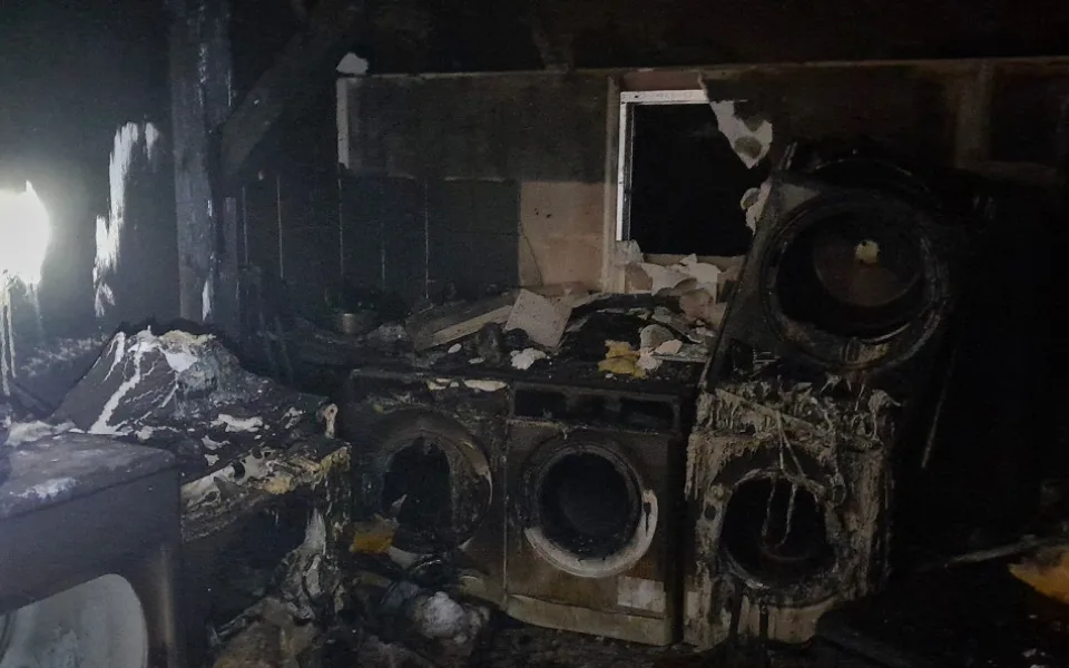 Požár penzionu způsobil škodu za pět milionů, oheň propukl ve skladu prádla