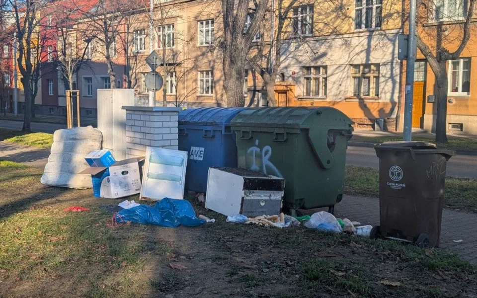 Takto to například vypadalo teď o víkendu na Jižním Předměstí