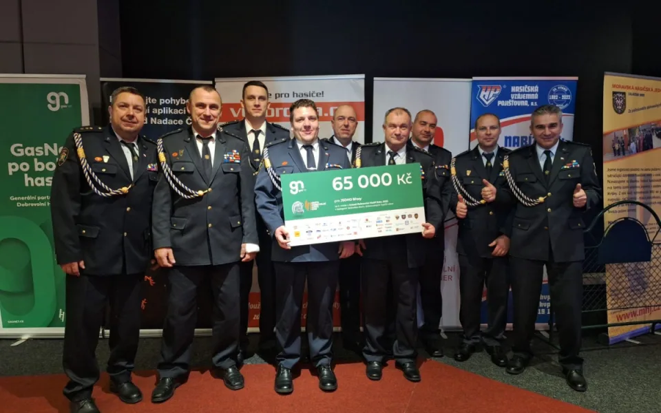 Dobrovolní hasiči z Břas zabodovali v prestižní celostátní anketě