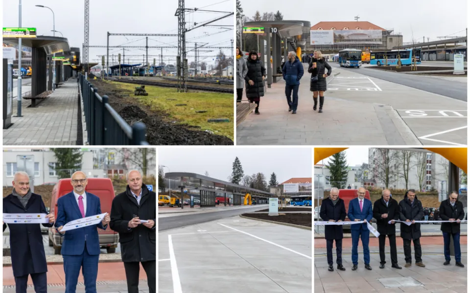 Cestující v neděli otestují nový terminál v Klatovech. Má parkoviště pro 106 řidičů