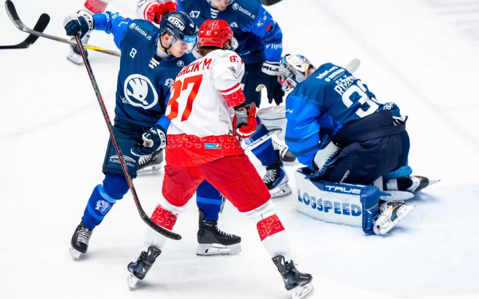 Drama jako ve filmu skončilo vítězstvím Ocelářů, Plzeň přetlačili v 65. minutě. Foto: Se svolením HC Oceláři Třinec
