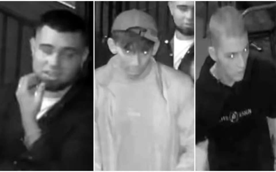 Výtržníci napadli a zbili dva muže, policie by ráda mluvila s mladíky na fotografiích