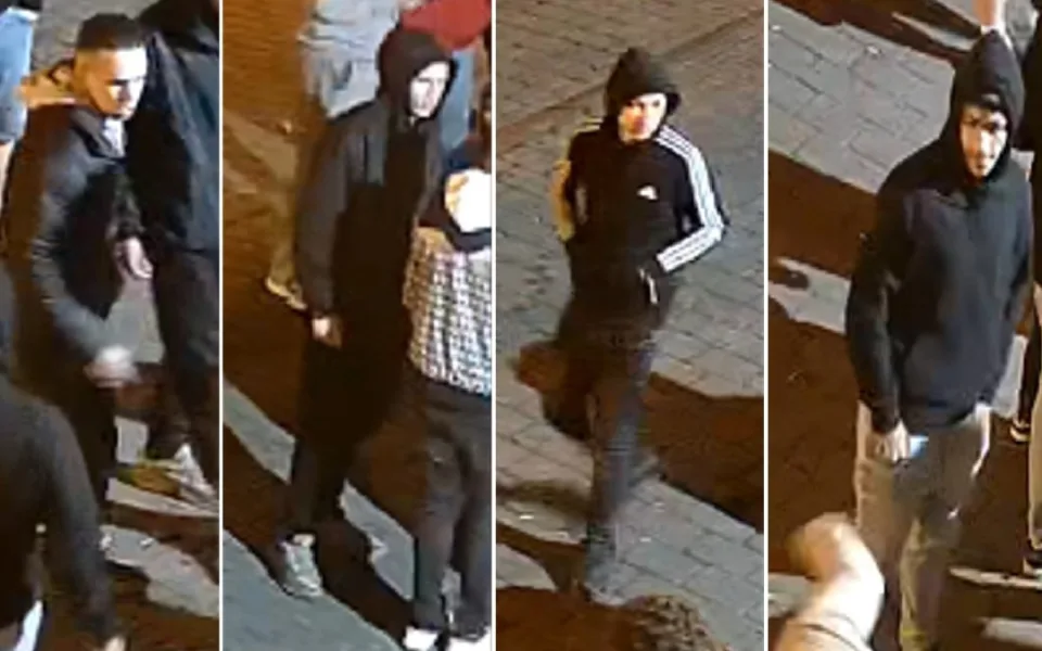 Bitka před klubem skončila zraněním. Policie zveřejnila fotografie zájmových osob