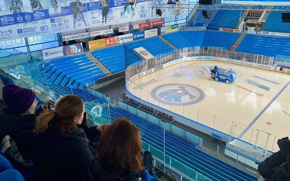 Fanouškům se otevřou jindy nepřístupné části zimního stadionu
