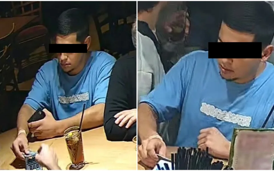 Zloděj ukradl v klubu kabelku i kartu a vyrazil utrácet. Policie pátrala po muži z fotek