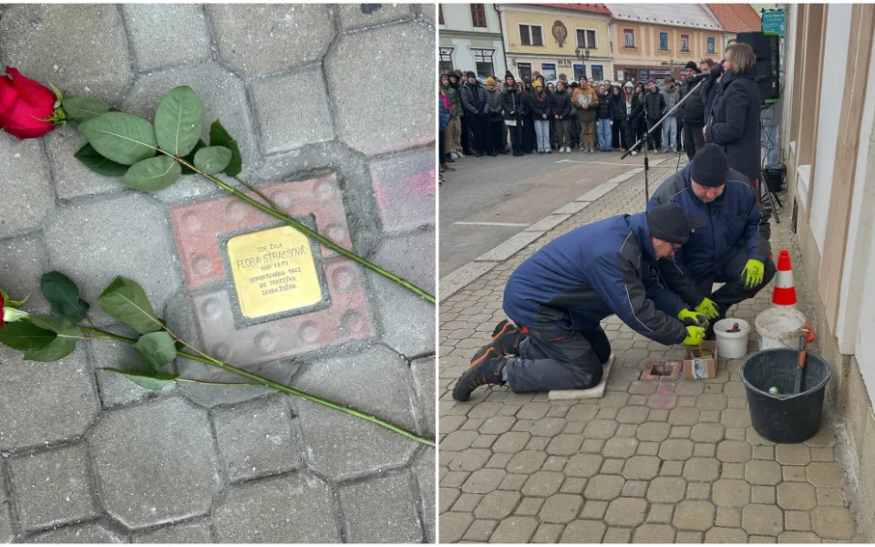 Deportována do Terezína, zavražděna. Kámen zmizelých připomíná osud Flory Strassové