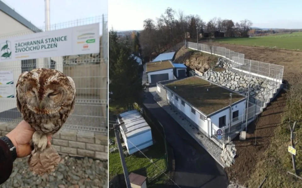 Záchranná stanice po rekonstrukci a rozšíření prostor