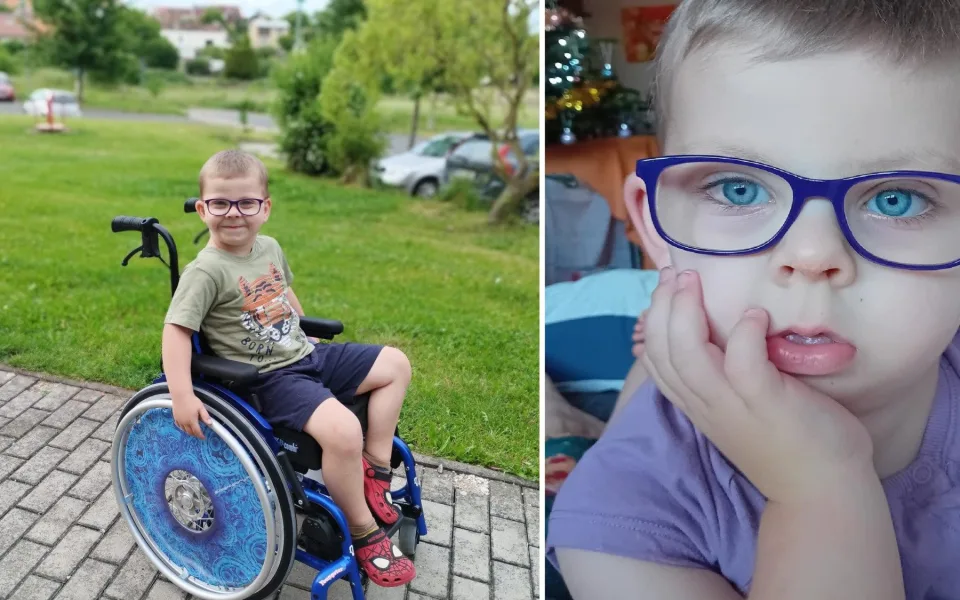 Pětiletý Dominik je unikát. Navzdory 20 diagnózám se učí jazyky i matematiku