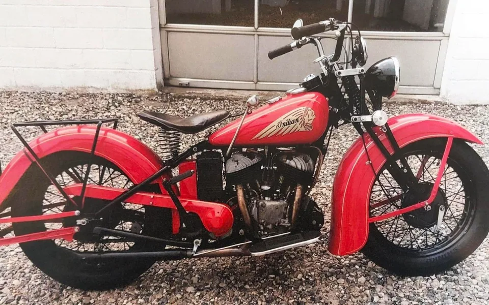Tento motocykl se už kriminalistům podařilo vypátrat