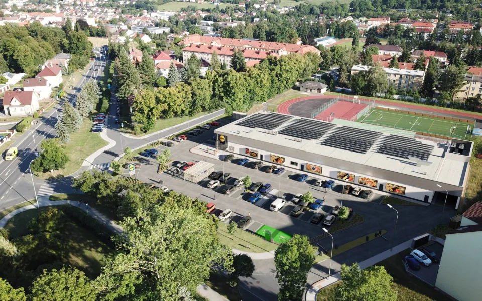 vizualizace budoucí prodejny