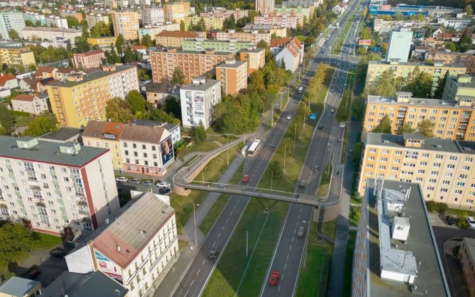 Nová lávka překlene Rokycanskou třídu