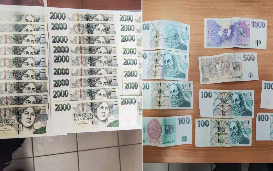 Kabelka vietnamské ženy zapomenutá ve vlaku ukrývala desítky tisíc korun
