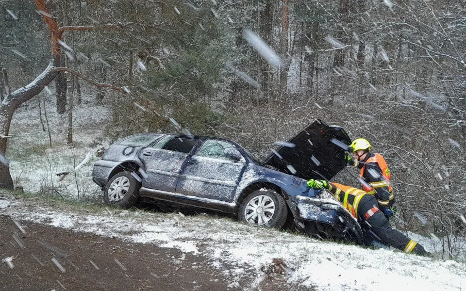 Nehoda u Žilova na severním Plzeňsku