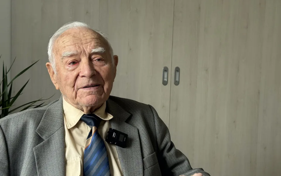 Dlouholetý učitel Václav Kohout oslavil stovku. Člověk by se měl pořád zlepšovat, říká