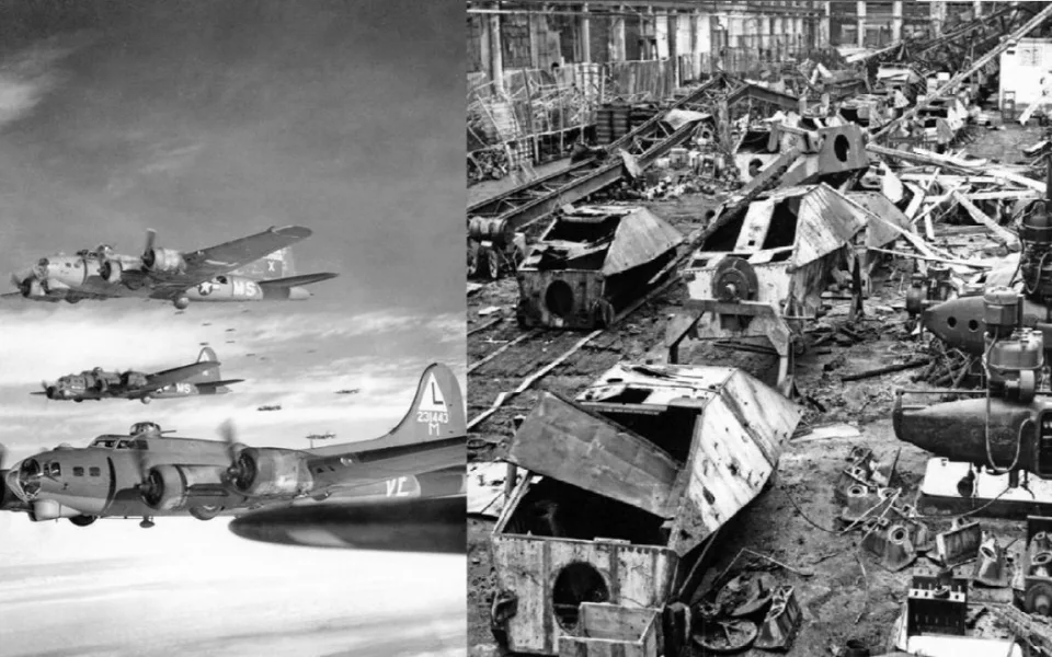 Posádky bombardérů se až během letu dozvěděly, že byl jejich nálet ohlášen, aby se předešlo civilním obětem