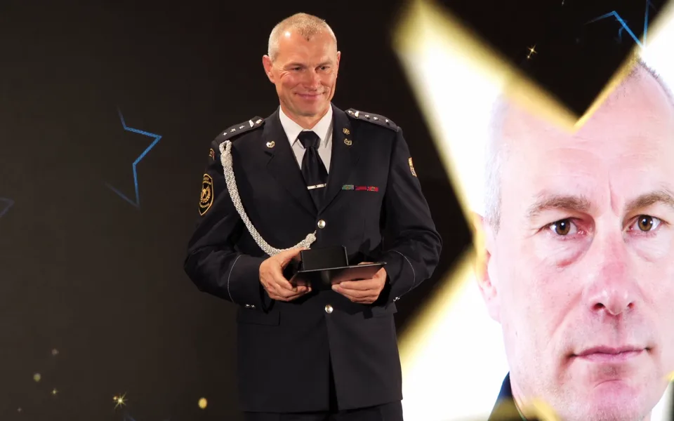 Zabránil tragédii. Dostal ocenění od prezidenta a zabodoval v anketě Hasič roku