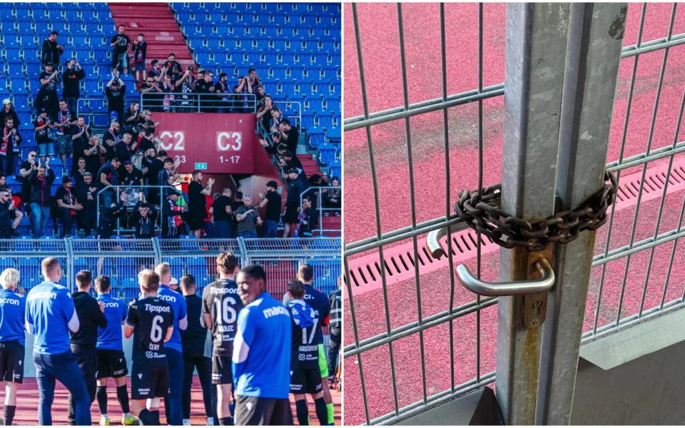 Dramatický závěr utkání, fanoušek se zřítil z ochozu. Byl to chaos, zní z kotle hostí