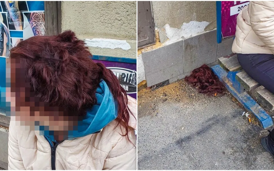 Muž napadl nožem přítelkyni na zastávce, uřízl jí chuchvalec vlasů