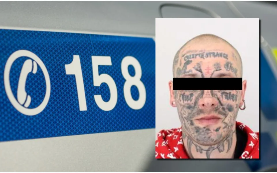 Policie odvolala pátrání po výrazně potetovaném pacientovi psychiatrické nemocnice
