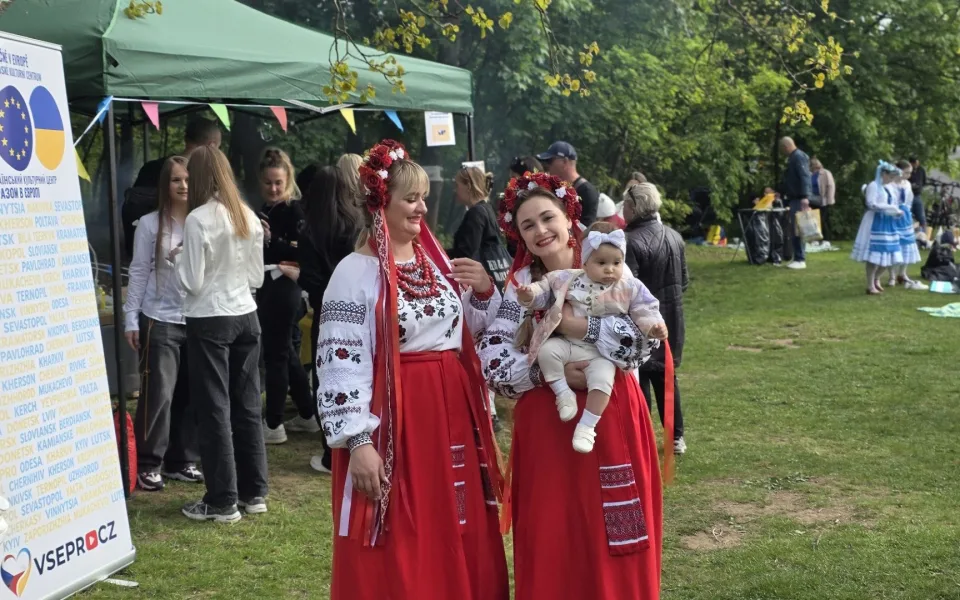 Festival Slovanské prameny propojil Čechy a Ukrajince, přišly stovky lidí