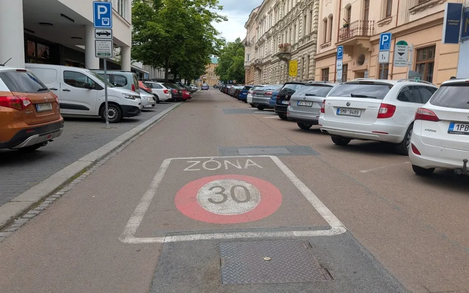 Město rozšiřuje třicítkové zóny a poprvé zavede i dvacítku, věří ve zklidnění dopravy