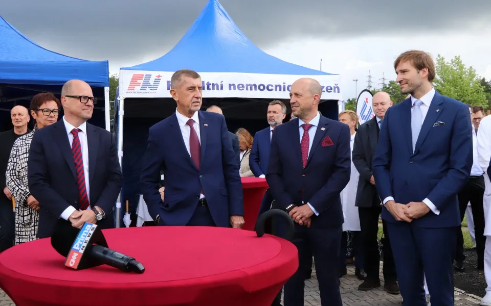 FN Plzeň zahájila největší stavbu ve své historii, objekt chirurgie za čtyři miliardy
