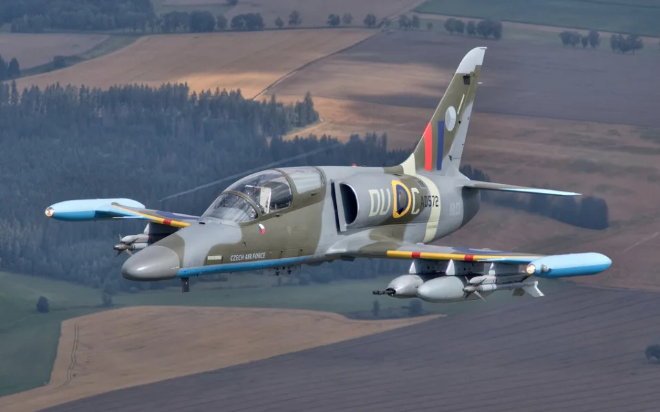 ilustrační foto, Bojový letoun L-159 ALCA
