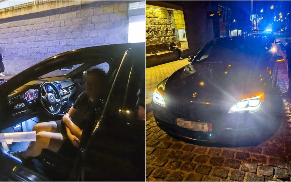Cizinka za volantem BMW projela zákazem vjezdu, následná kontrola odhalila víc